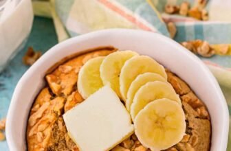 Banana Baked Oats – Spend With Pennies