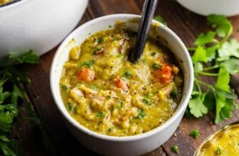 Cut up Pea Soup