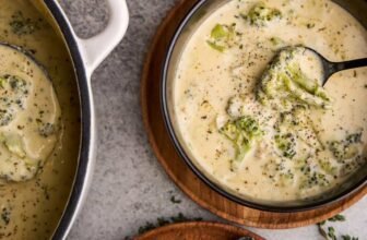 Simple Broccoli Cheddar Soup – The Keep At H...