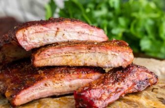 Smoked Ribs (Child again, Sparerib, or St. Louis-s...