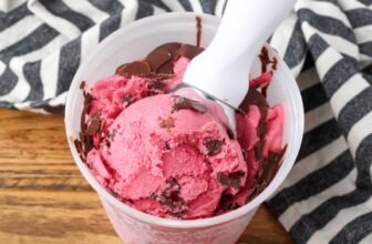 Cranberry Ice Cream – Barefeet within the Ki...